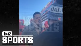 Matt Barnes Spits On Fiancee's Ex At 49ers Playoff Game After Alleged Threats, Push | TMZ Sports