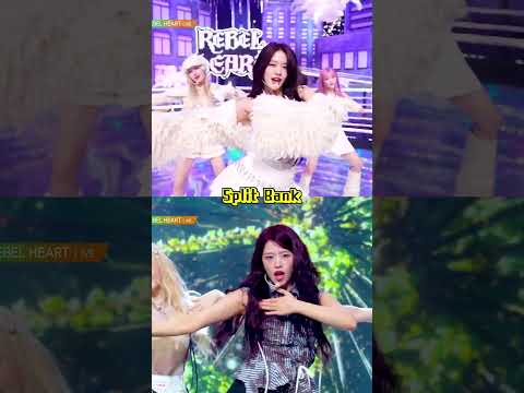 IVE - REBEL HEART #SplitScreen #SplitBank #MusicBank #Shorts | KBS WORLD TV