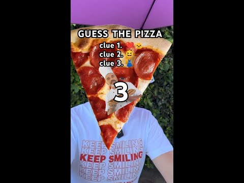 holy pepperoni! who’s that? 🍕😜 guess below! #pizza #pepperoni #creator