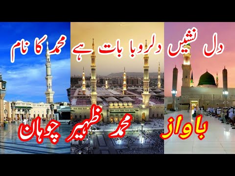 Dil Nashee'n دل نشیں || New Naat 2021 || Dil Ruba || Muhmmad ka Naam || ZAHEER CHOHAN