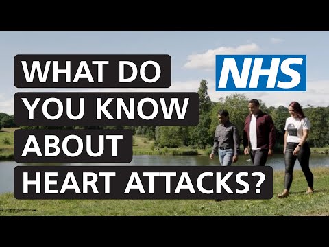 Dr Chris George talks to the public about heart attacks | NHS