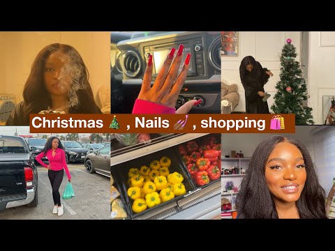 I Lost a lot of weight, Getting ready for Christmas, A few weeks in my Life ft Nail reserve