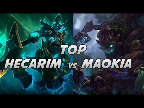 As Hecarim vs Maokia Top - League of Legends