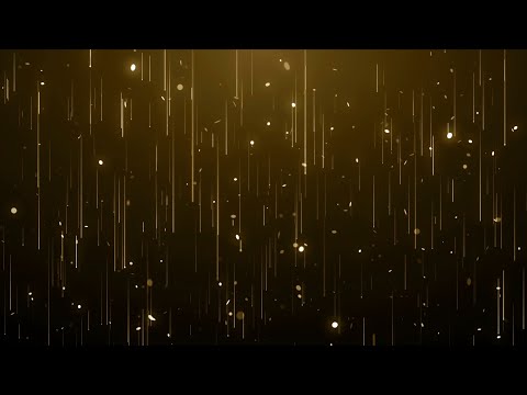 Golden Particles and Textures Animation Background HD video