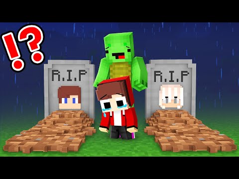 Poor Baby JJ Life - Maizen Family Sad Story in Minecraft - Maizen