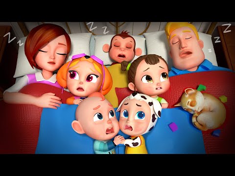 Ten in the Bed | Don't Be Afraid Of The Dark | Bedtime Song | Rosoo Nursery Rhymes & Kids Songs