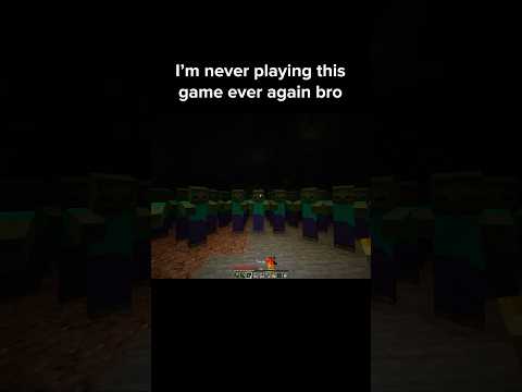 Minecraft Zombie Moment