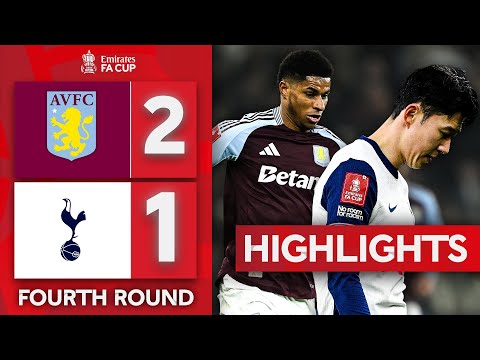 Ramsey & Rogers Shine For Villa!  | Aston Villa 2-1 Tottenham Hotspur | Emirates FA Cup 2024-25