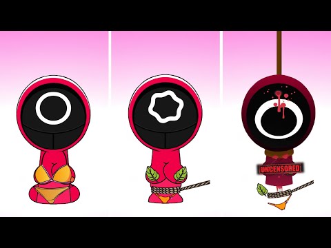 Sprunki Worker Squid Game Phase, Sprunki Doll Squid Game Phase 4 | Compilation Incredibox