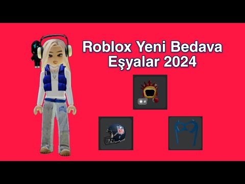 Roblox Yeni Bedava Eşyalar | 2024 New İtems