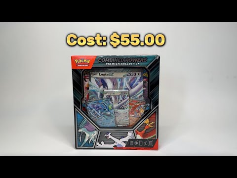 Satisfying Pokemon Card Unboxing - Combined Powers Premium Collection