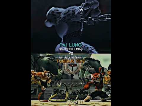 Tai lung vs Furious five | #edit #like #subscribe #vs #vsedit #kungfupanda #kungfupanda4