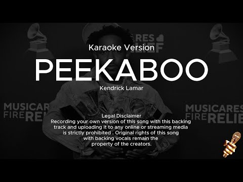 Kendrick Lamar - Peekaboo (Karaoke Version)