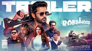 Robinhood Official Trailer | Nithiin | Sreeleela | Venky Kudumula | GV Prakash | Mythri Movie Makers