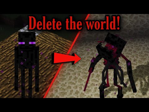 If you witness an Enderman spawn while you are on PEACEFUL mode, RUN! (Minecraft Creepypasta)