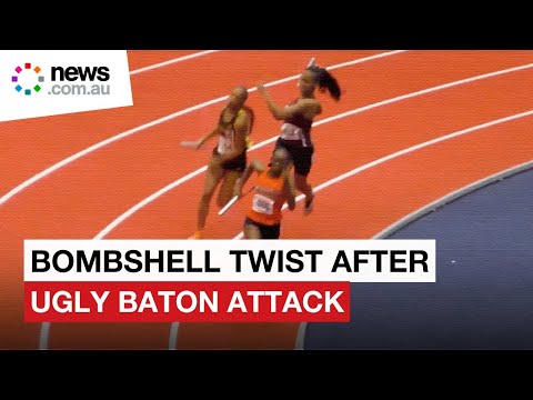 Track athlete in high school baton attack faces bombshell charge