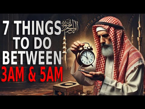 If You WAKE UP Between 3AM & 5AM...Do These 7 Islamic THINGS | ISLAM