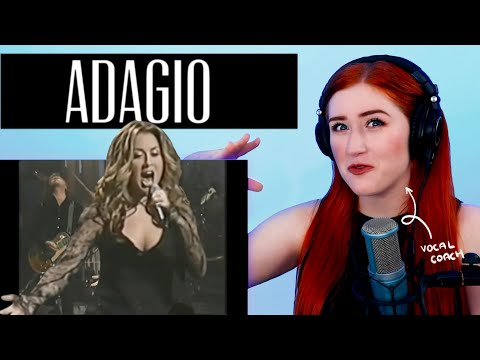 Lara Fabian... ADAGIO | Vocal Coach Reaction/Analysis | one moment while I flipping lose it...