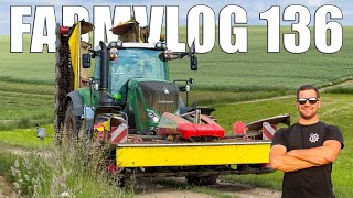 FARMVlog #136 - Seč luk pro dojný skot | FENDT 828 & PÖTTINGER NOVACAT V 10000