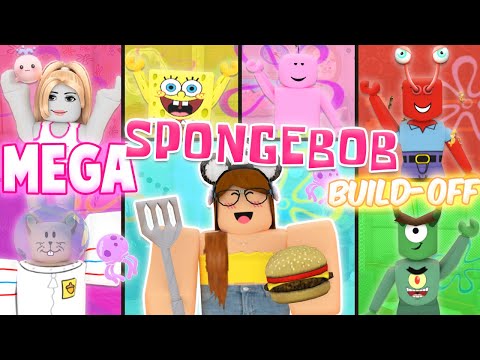 MEGA SpongeBob Bedroom Build-Off CHALLENGE! Panda V.s. 5 FANS!