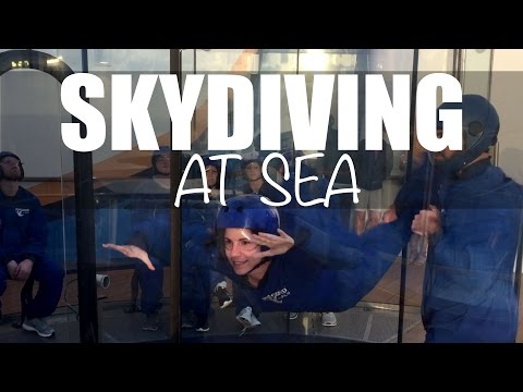 Skydiving Simulator: Ripcord by iFLY on RCCL Anthem of the Seas