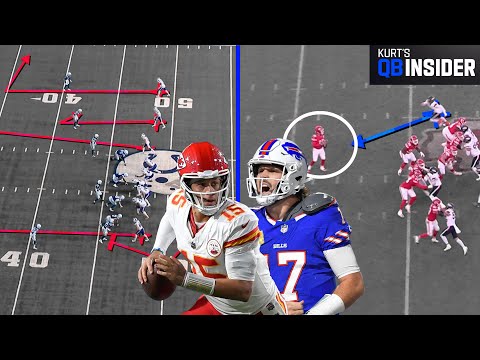 Breaking Down Josh Allen vs. Patrick Mahomes: Discipline vs. Off-Script | Kurt's QB Insider