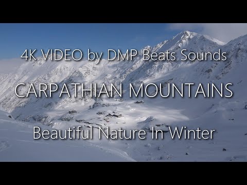 [4K] CARPATHIAN MOUNTAINS | FAGARAS ROMANIA | Beautiful Nature In Winter