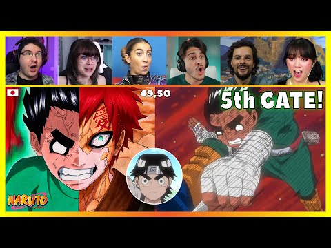 Rock Lee VS Gaara Part (2/2)  | Reaction Mashup [Naruto 49,50] ナルト