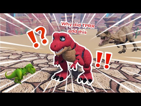 The TPRR dinosaur update (Roblox)