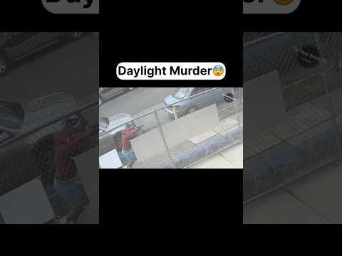 Broad daylight Philadelphia murder on cam 😨 #violenceprevention #murder #philly