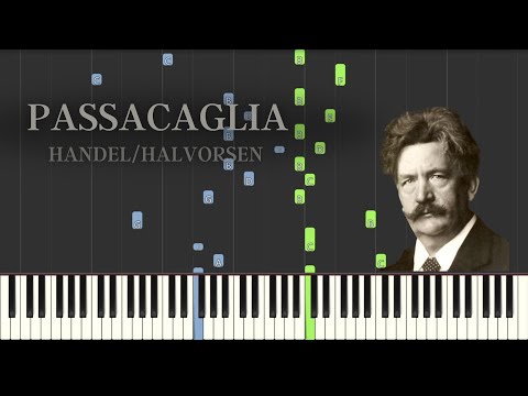 Passacaglia (in E Minor) - Handel/Halvorsen | Piano tutorial