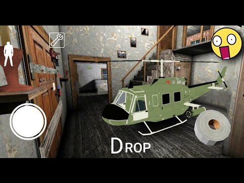 Granny New Update With Helicopter In Granny House 😱🤯| Helicopter Escape In Granny 1 | Mod