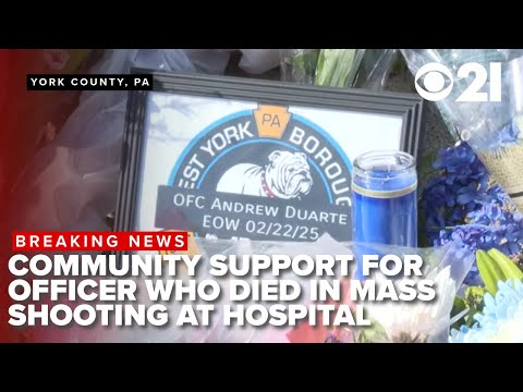 Community mourns fallen officer killed in UPMC mass shooting