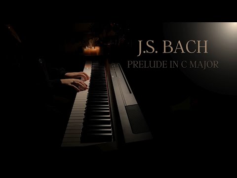 J.S. Bach - Prelude in C Major | Relaxing Piano Music