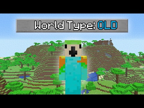 Surviving Minecraft in an OLD WORLD