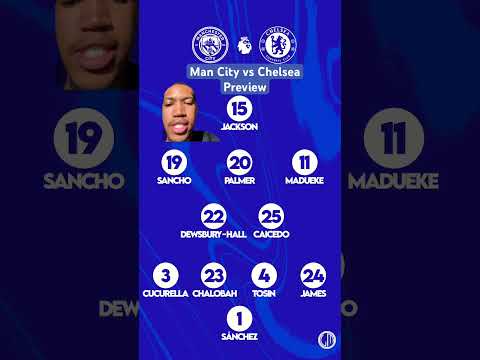 MAN CTY VS CHELSEA PREVIEW #football #chelsea #premierleague #mancity #epl #soccer