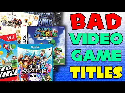 Bad Video Game Titles - TheChrisDex