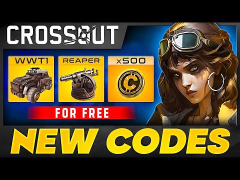 Crossout Promo Codes 🔥 FREE Codes for Crossout Mobile 🔥 2025