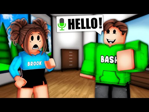 I Made BASH Reveal HIS VOICE In Roblox Brookhaven!!