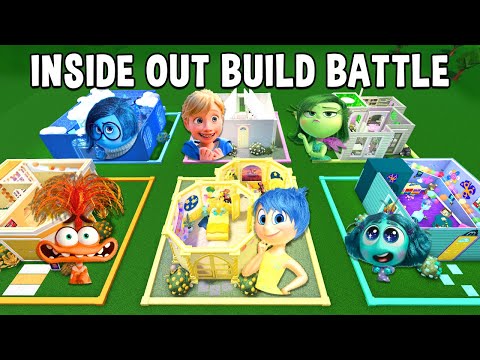 MEGA Inside Out Bedroom Build-Off CHALLENGE!