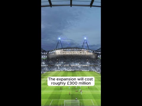 Why Are Manchester City EXPANDING The Etihad? #football #mancity #etihad #stadium