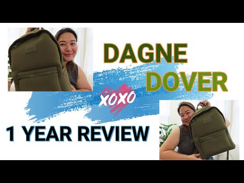 1 YEAR HONEST REVIEW ON DAGNE DOVER | DAKOTA BACKPACK MEDIUM | MOSS GREEN - nyceejlovesnyc