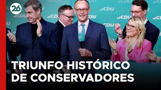 ALEMANIA | Triunfo histórico de los conservadores en las elecciones