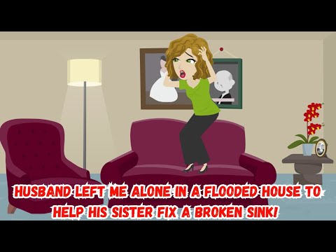 Husband Left Me Alone In A Flooded House To Help His Sister Fix A Broken Sink!