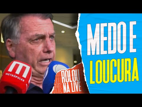 BOLSONARO É PERGUNTADO SOBRE PASSAPORTE DE XANDÃO E FALA NADA COM NADA | Galãs Feios