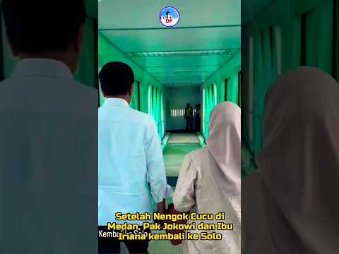 Pak Jokowi & Ibu Iriana kembali ke Solo setelah nengok cucu di Medan #jokowi #jokowidodo #pakjokowi