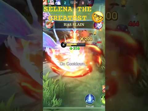 SELENA IS THE BEST HAHA #mobilelegends #mlbbshorts #mlbb #mlbbhighlights