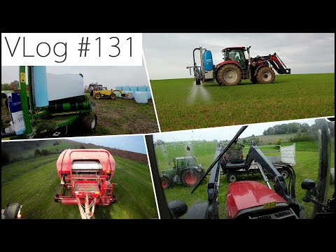 FarmVLOG#131: Die letzten Ballen 2022 - Domi presst den 3.Schnitt