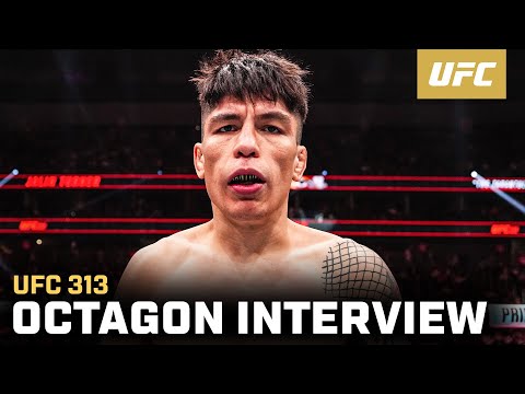 Ignacio Bahamondes Octagon Interview | UFC 313