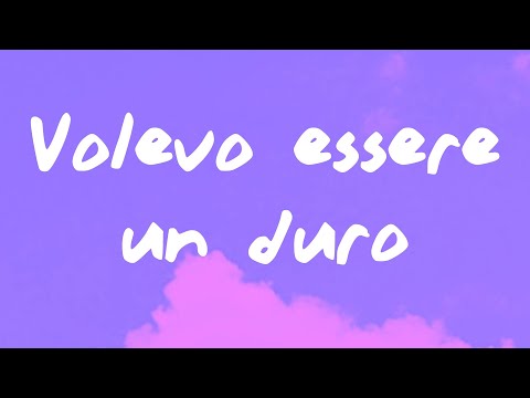 Lucio Corsi - Volevo essere un duro (Sanremo 2025)